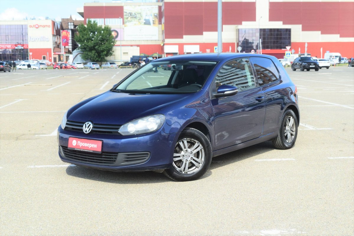 Volkswagen Golf VI 2011 б у Синий 605000