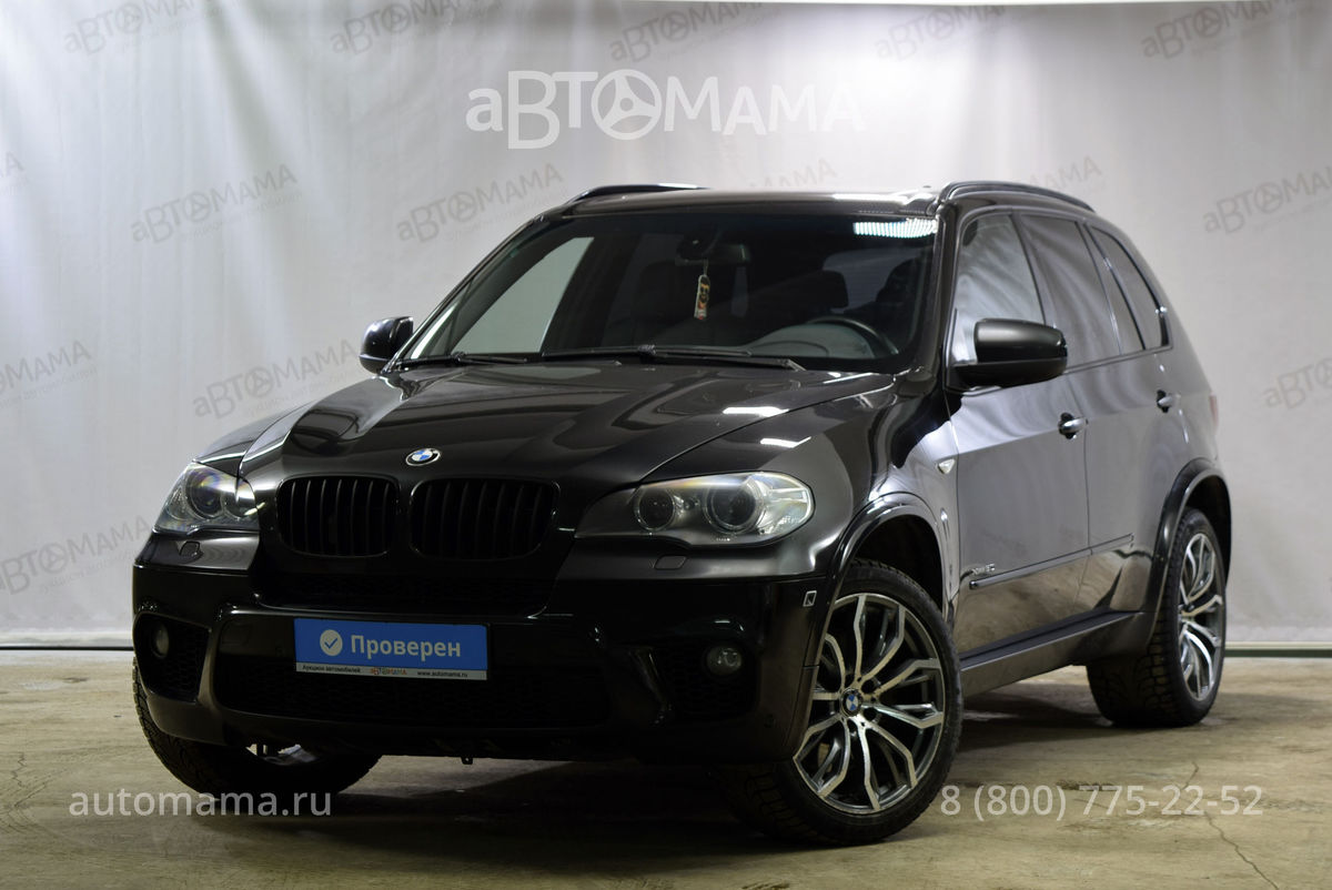 BMW X5 II (E70) Рестайлинг 2011 б у Чёрный 1399000