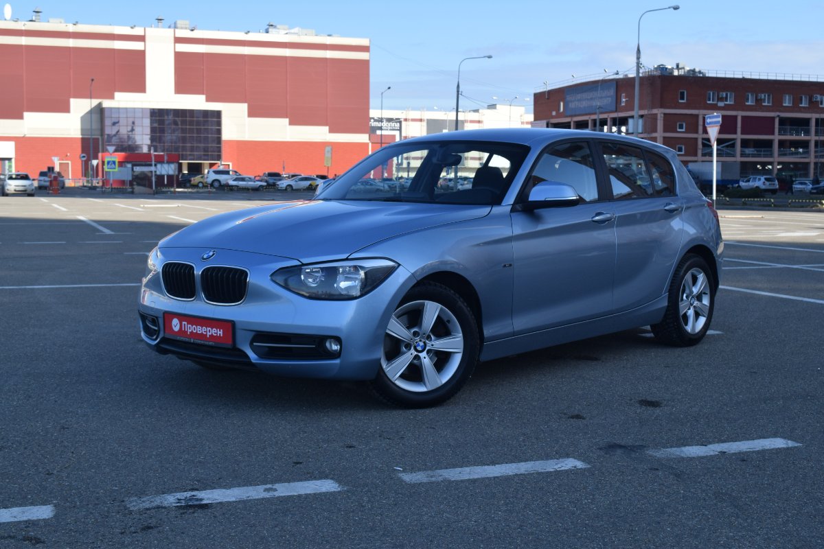 BMW 1er II (F20/F21) 2013 б у Голубой 735000