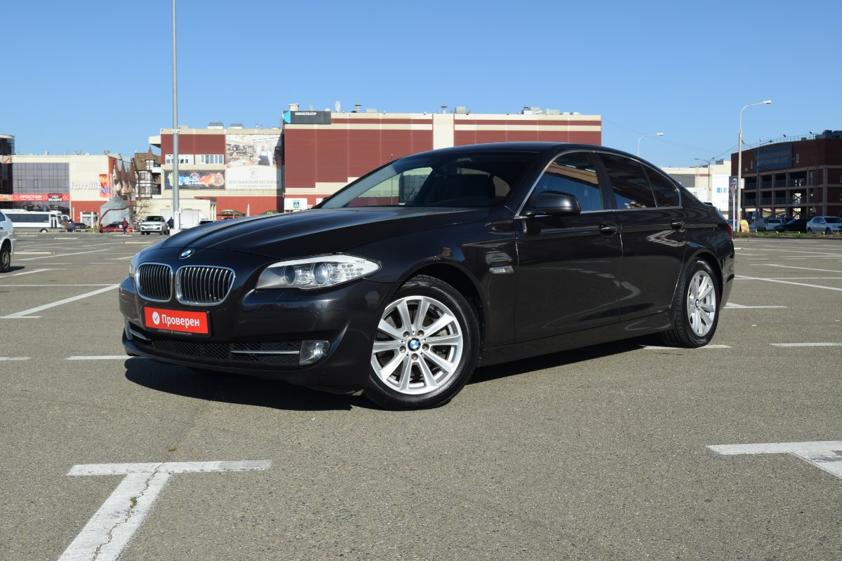 BMW 5er VI (F10/F11/F07) 2012 б у Чёрный 1015000