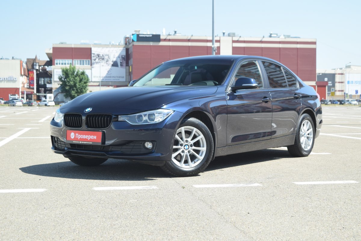 BMW 3er VI (F30/F31/F34) 2014 б у Синий 990000