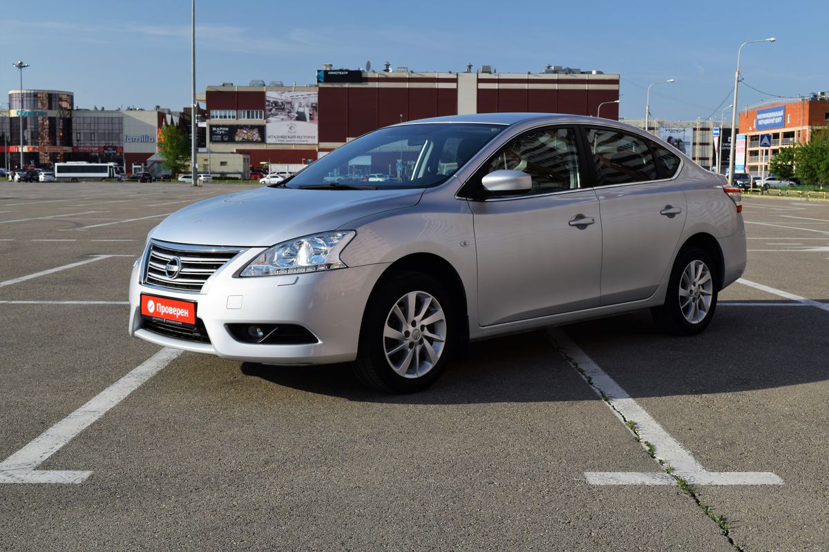 Nissan Sentra VI (B16) 2014 б у Серебряный 685000