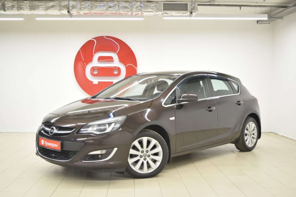 Opel Astra J Рестайлинг 2014 б у Коричневый 585000