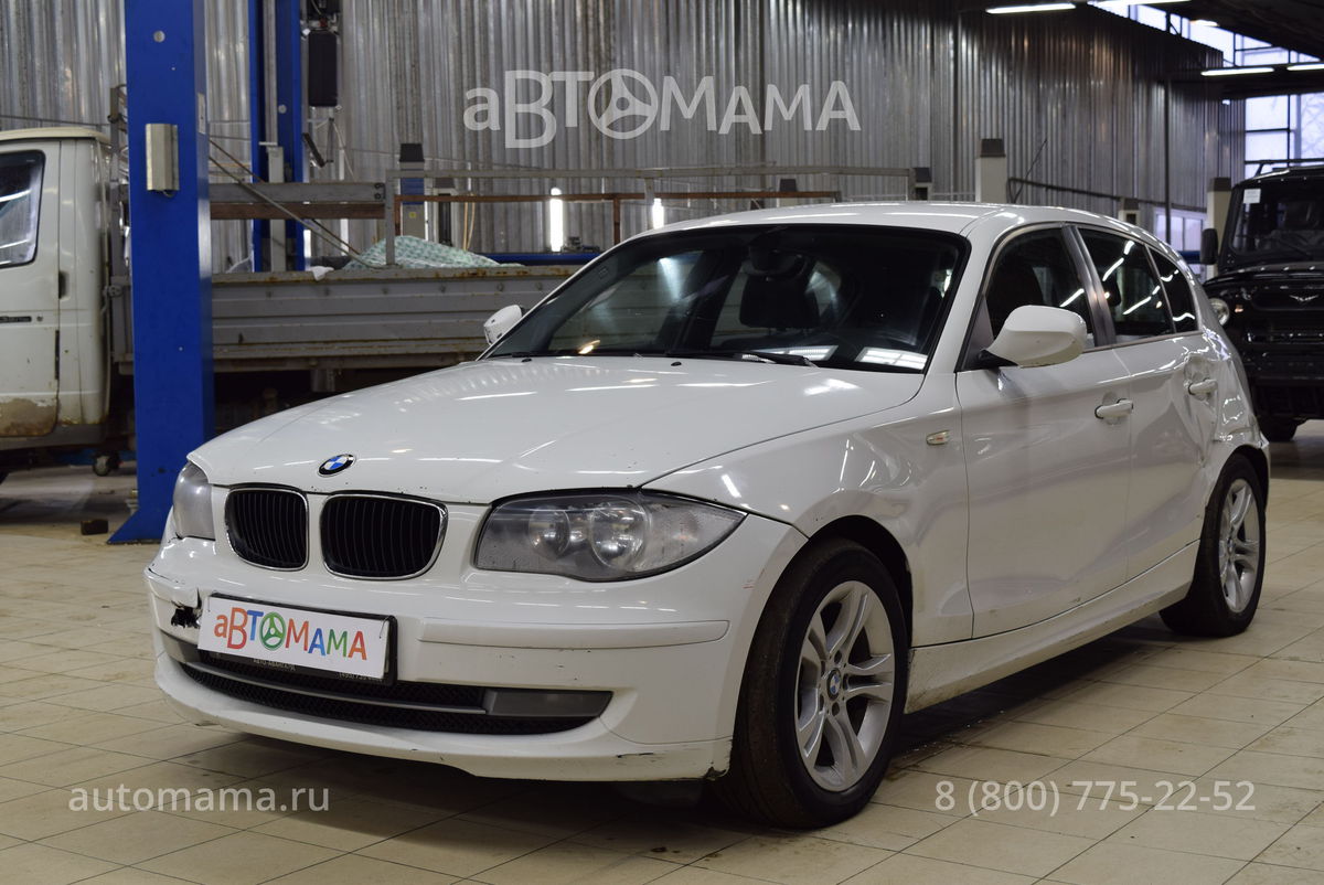 BMW 1er I (E81/E82/E87/E88) Рестайлинг 2010 б у Белый 368000