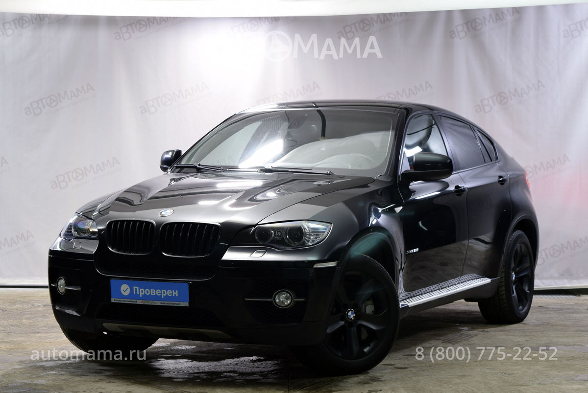 BMW X6 I (E71) 2009 б у Чёрный 1150000