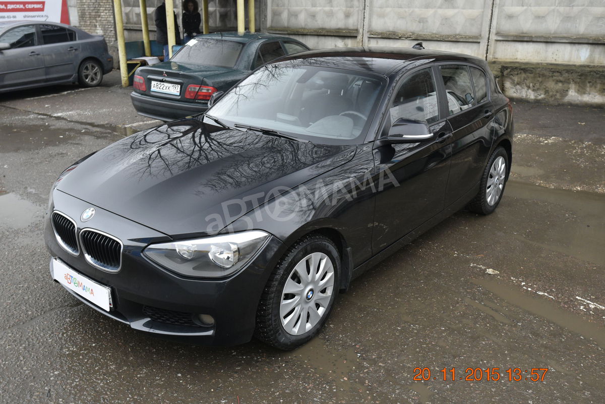 BMW 1er II (F20/F21) 2012 б у Чёрный 695000