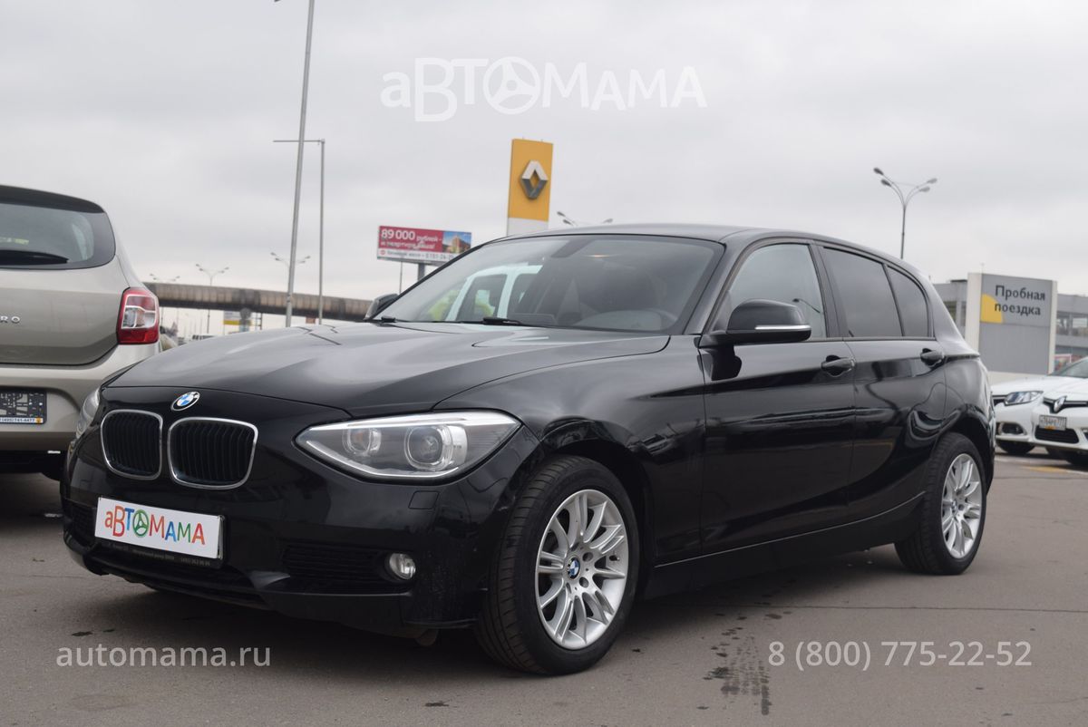 BMW 1er II (F20/F21) 2013 б у Чёрный 710000