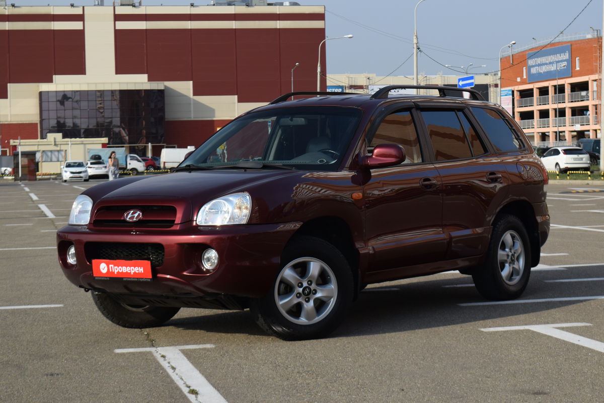 Hyundai Santa Fe I (Classic) 2008 б у Красный 625000