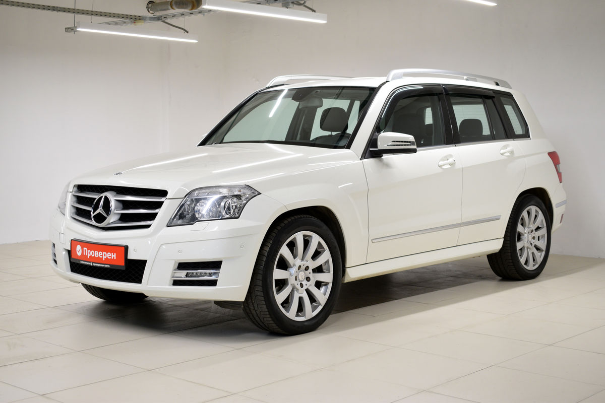 Mercedes-Benz GLK-Класс I (X204) 2012 б у Белый 1155000