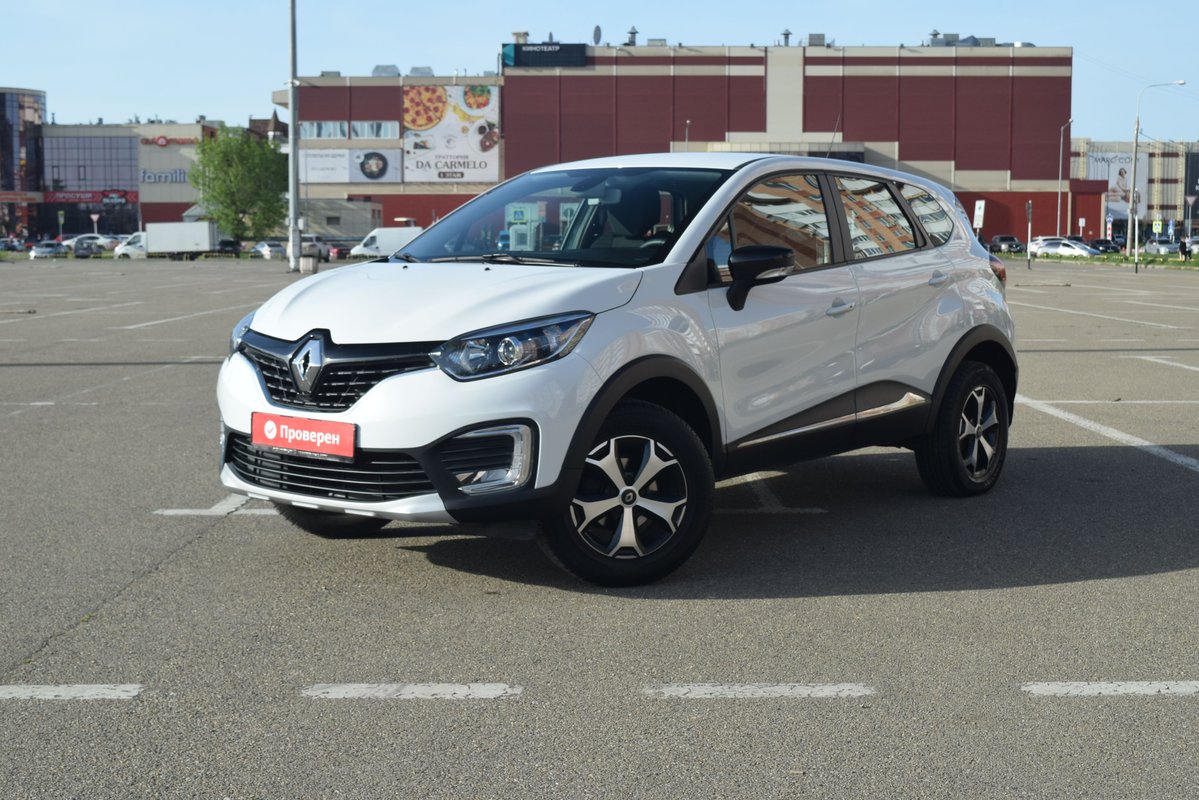 Renault Kaptur I 2018 б у Белый 1365000