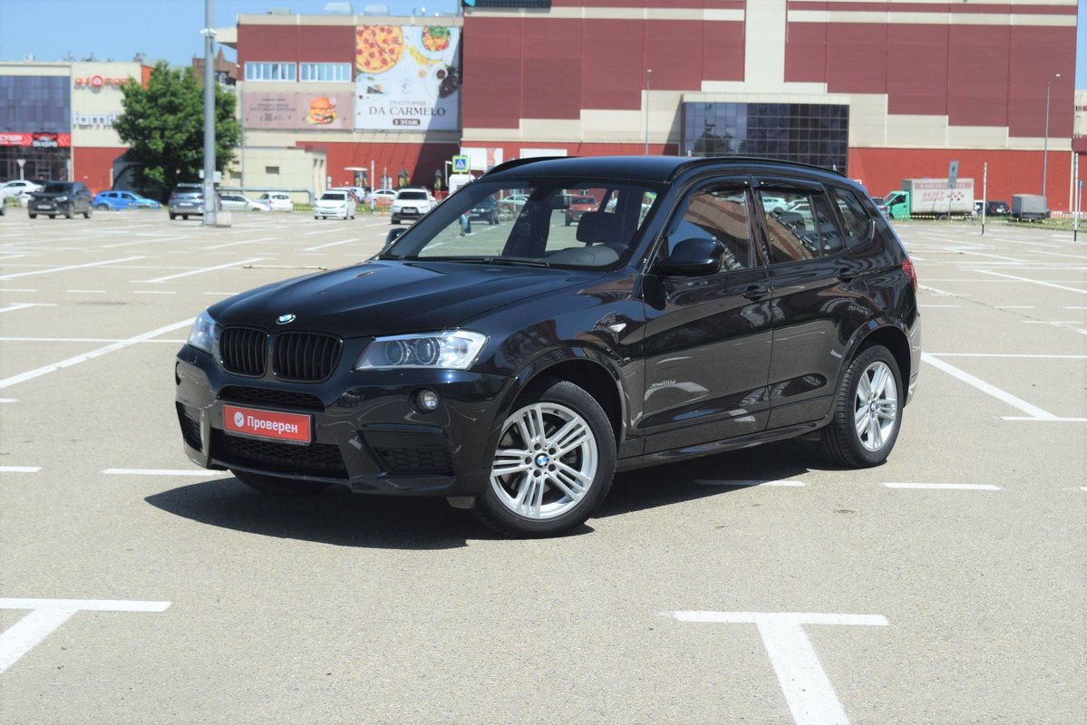 BMW X3 II (F25) 2012 б у Чёрный 1905000