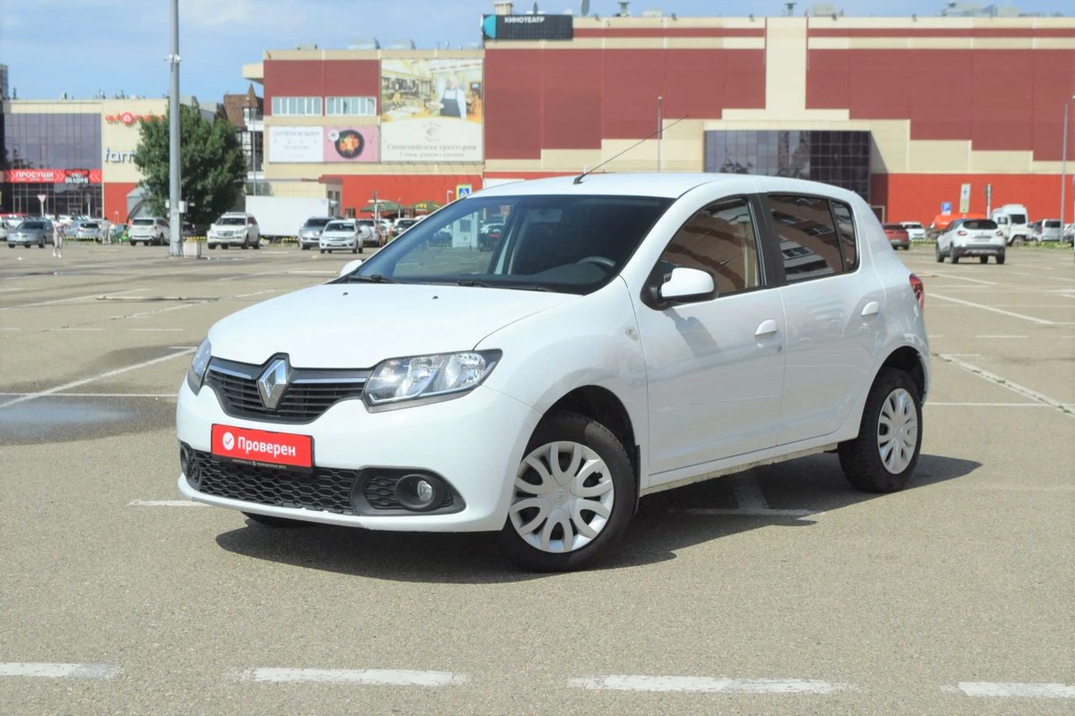 Renault Sandero II 2018 б у Белый 865000