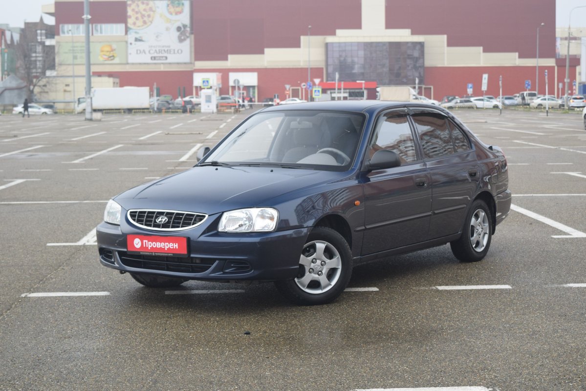Hyundai Accent II 2011 б у Синий 415000