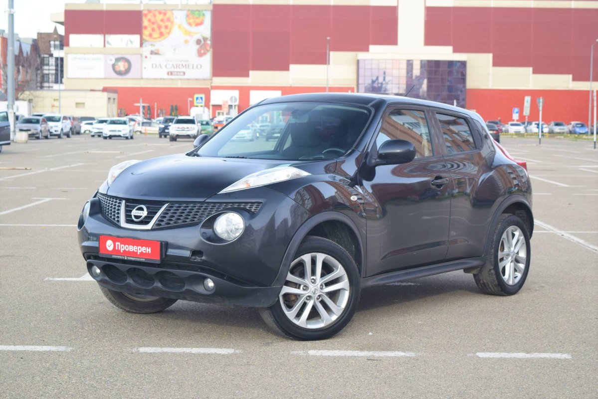 Nissan Juke I 2014 б у Чёрный 1075000