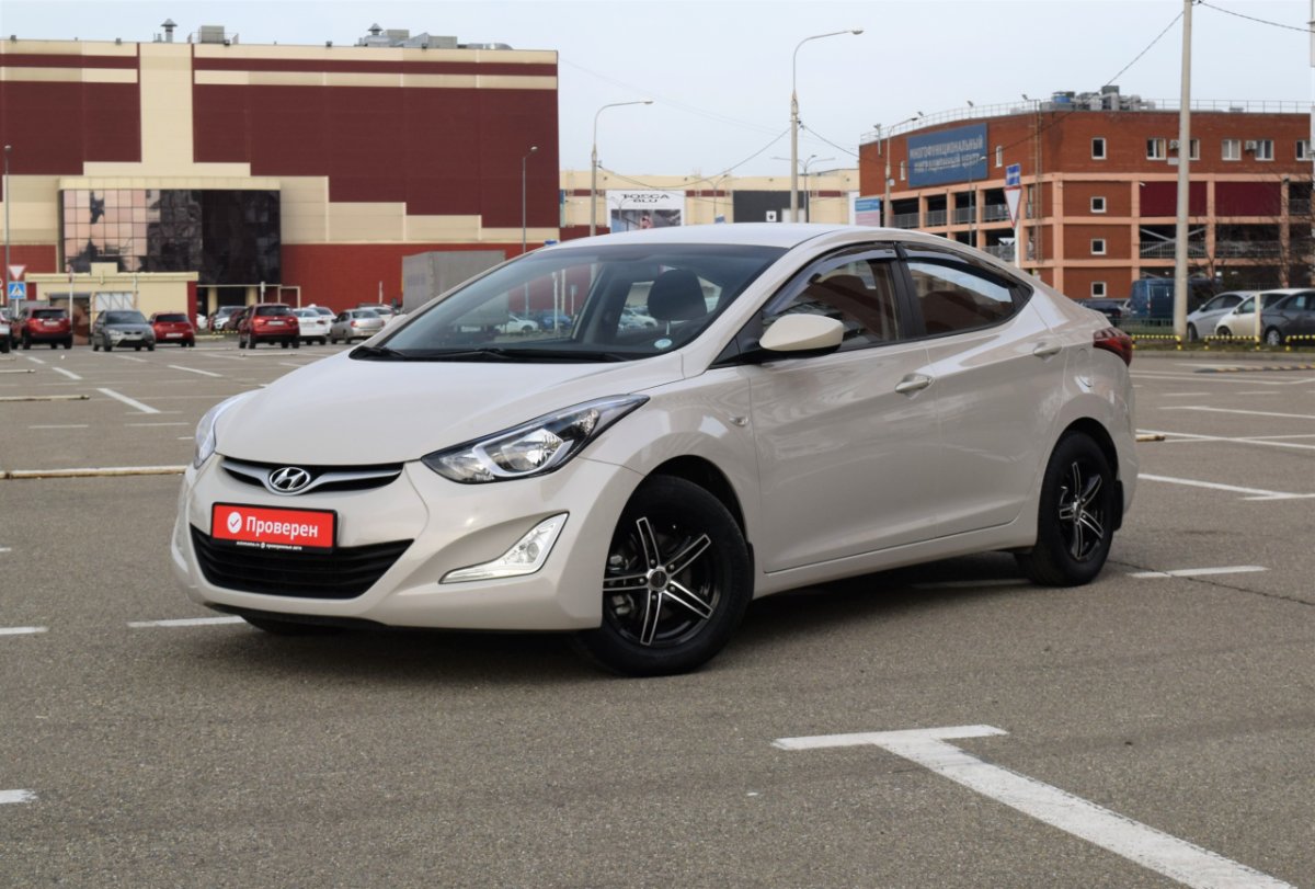 Hyundai Elantra V (MD) Рестайлинг 2014 б у Серый 855000