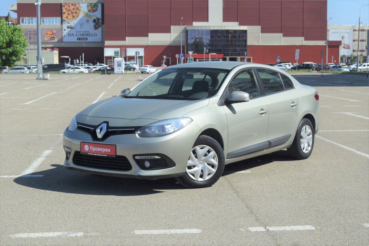 Renault Fluence I Рестайлинг 2013 б у Бежевый 705000