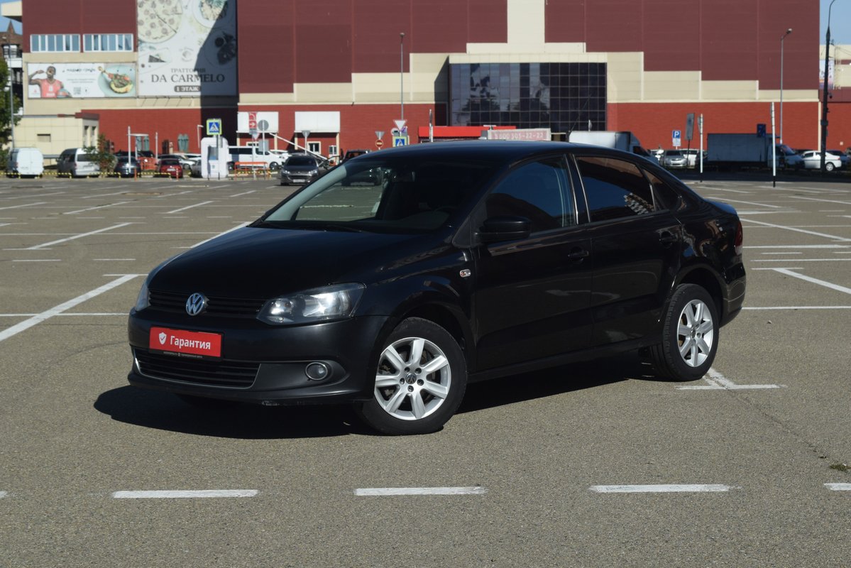 Volkswagen Polo V 2012 б у Чёрный 895000