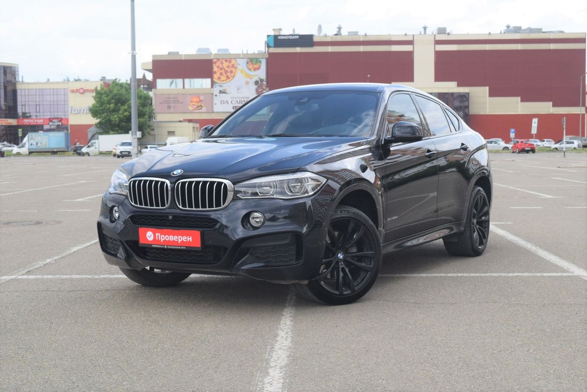 BMW X6 III (G06) 2019 б у Чёрный 7350000