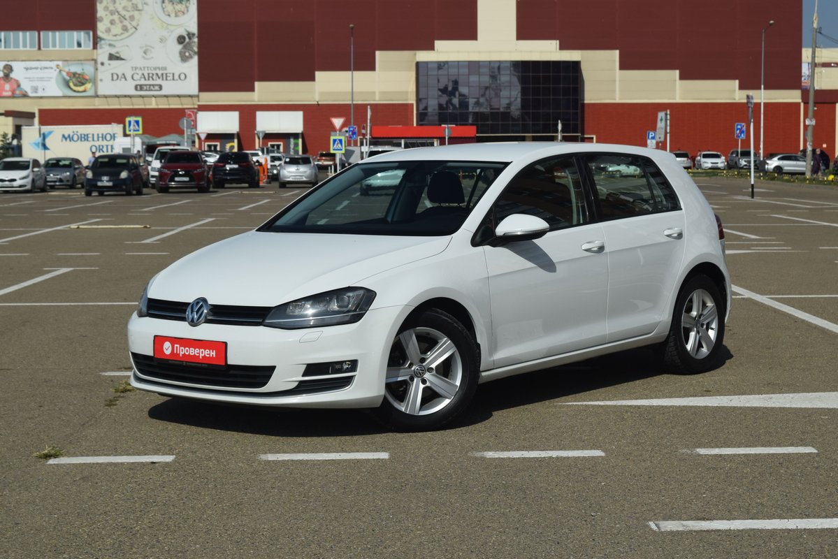 Volkswagen Golf I 2013 б у Белый 1375000