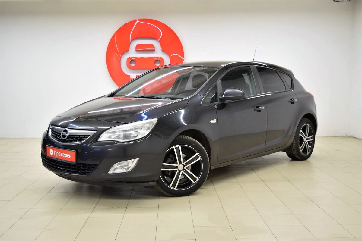 Opel Astra J 2011 б у Чёрный 480000