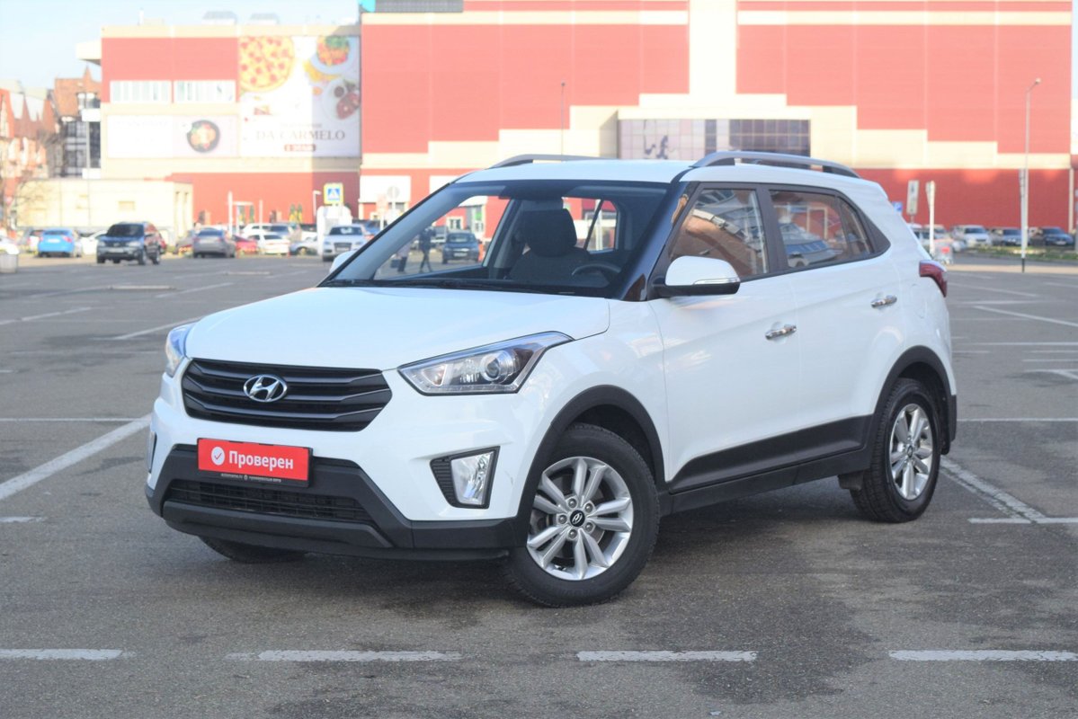 Hyundai Creta I 2017 б у Белый 1655000