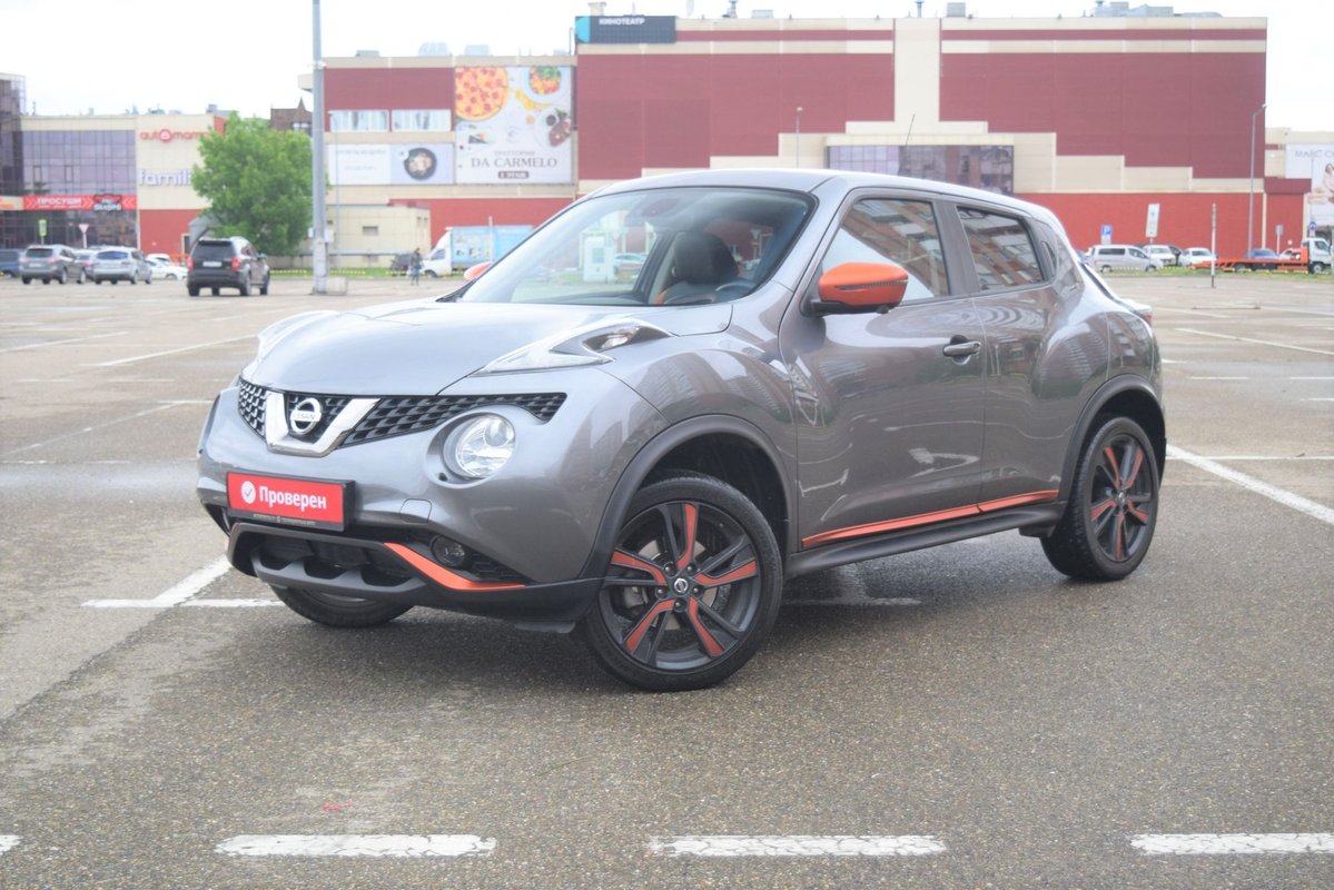Nissan Juke I Рестайлинг 2018 б у Серый 1670000
