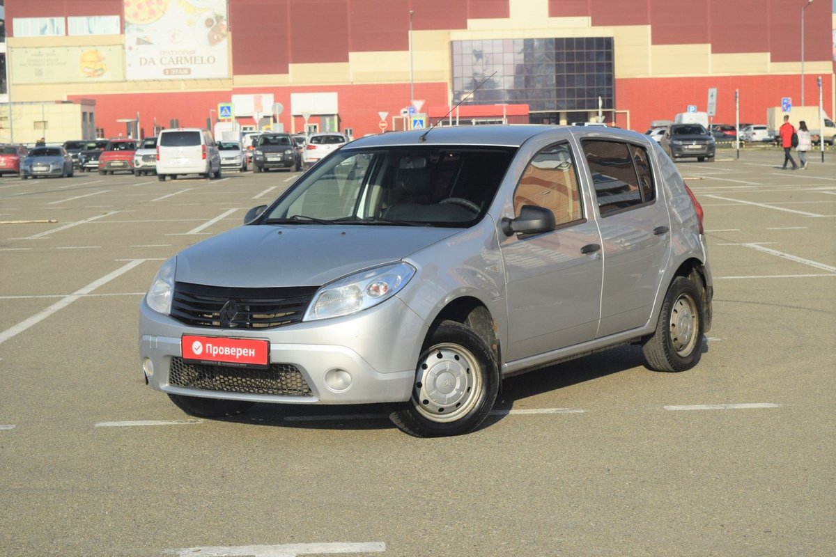 Renault Sandero I 2013 б у Серебряный 345000