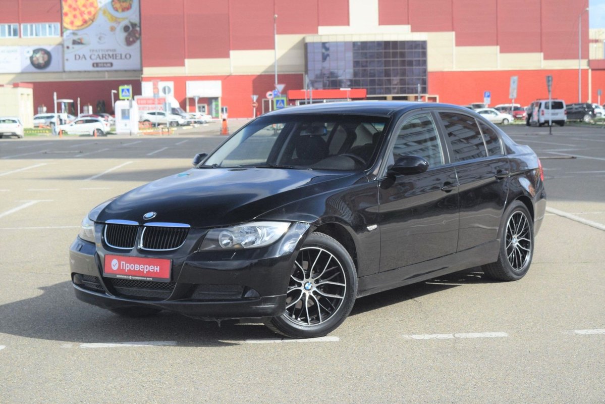 BMW 3er V (E90/E91/E92/E93) 2007 б у Чёрный 710000