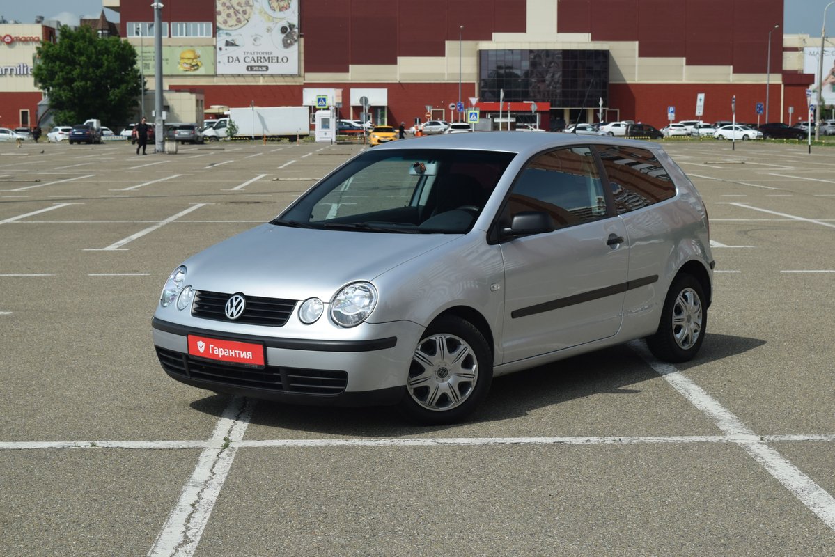 Volkswagen Polo IV 2003 б у Серебряный 360000