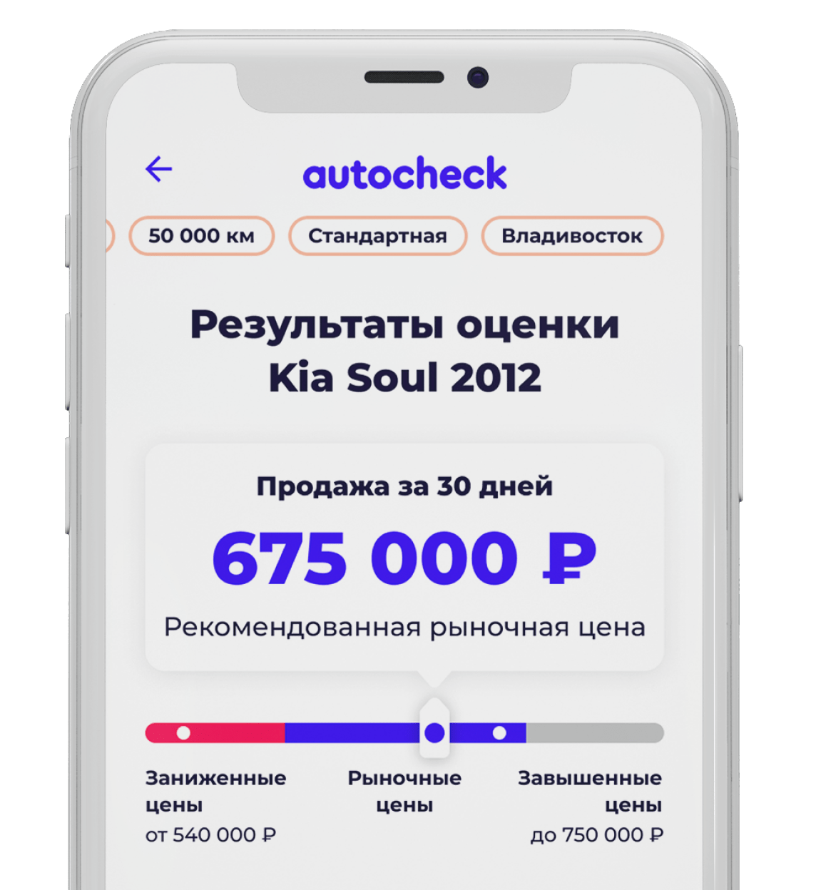Интерфейс Autocheck
