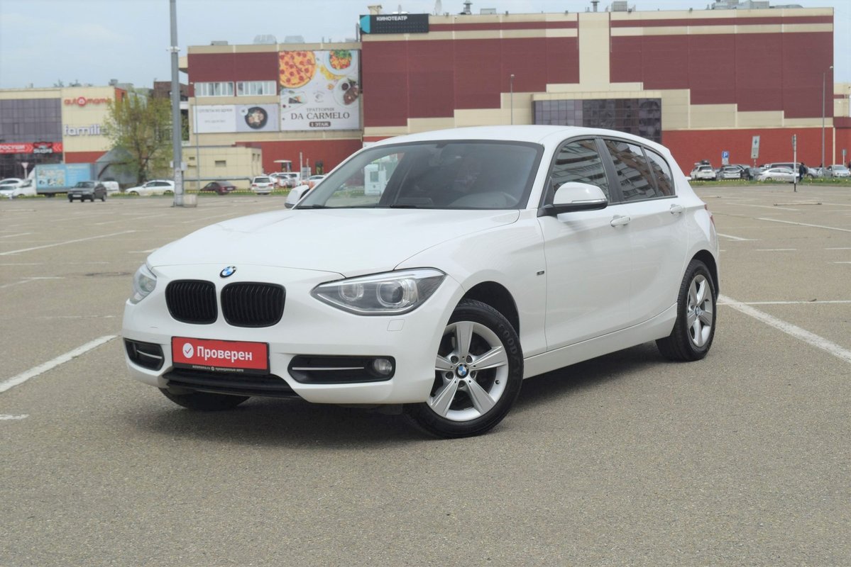 BMW 1er II (F20/F21) 2014 б у Белый 1345000