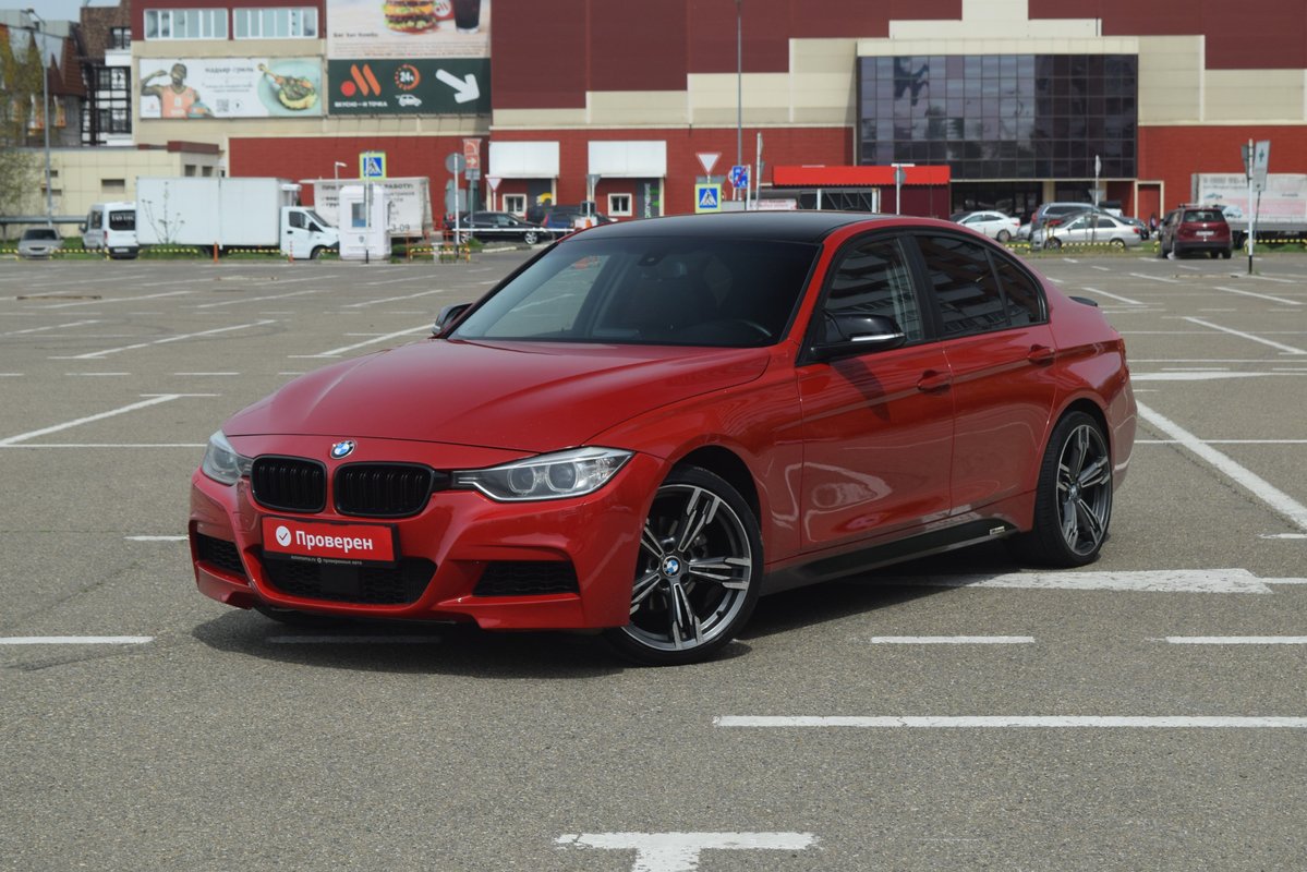 BMW 3er VI (F30/F31/F34) 2013 б у Красный 1480000