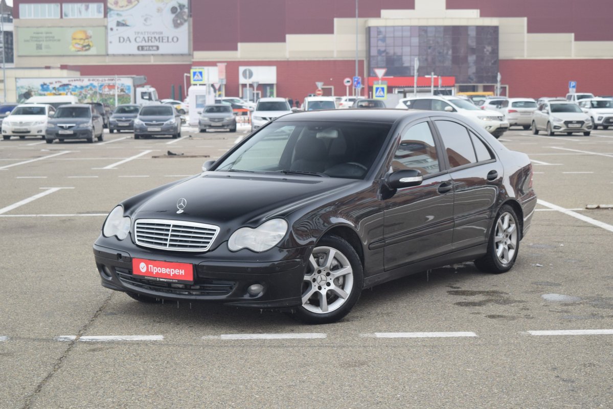 Mercedes-Benz C-Класс II (W203) Рестайлинг 2006 б у Чёрный 545000