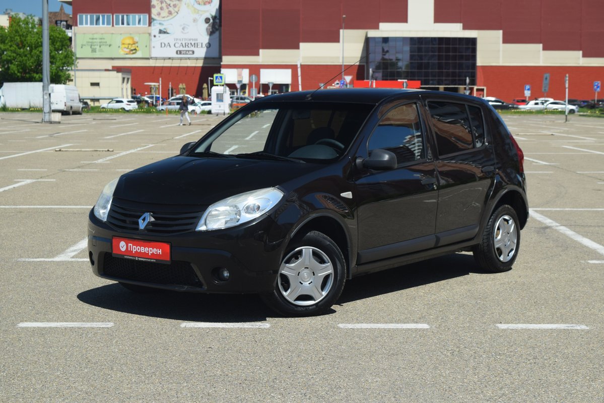 Renault Sandero I 2011 б у Чёрный 575000