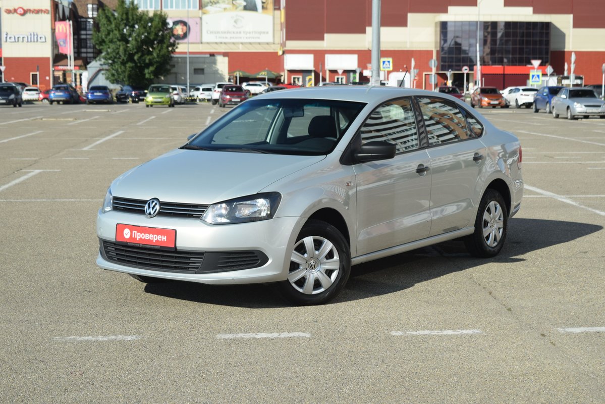 Volkswagen Polo V 2014 б у Серебряный 665000
