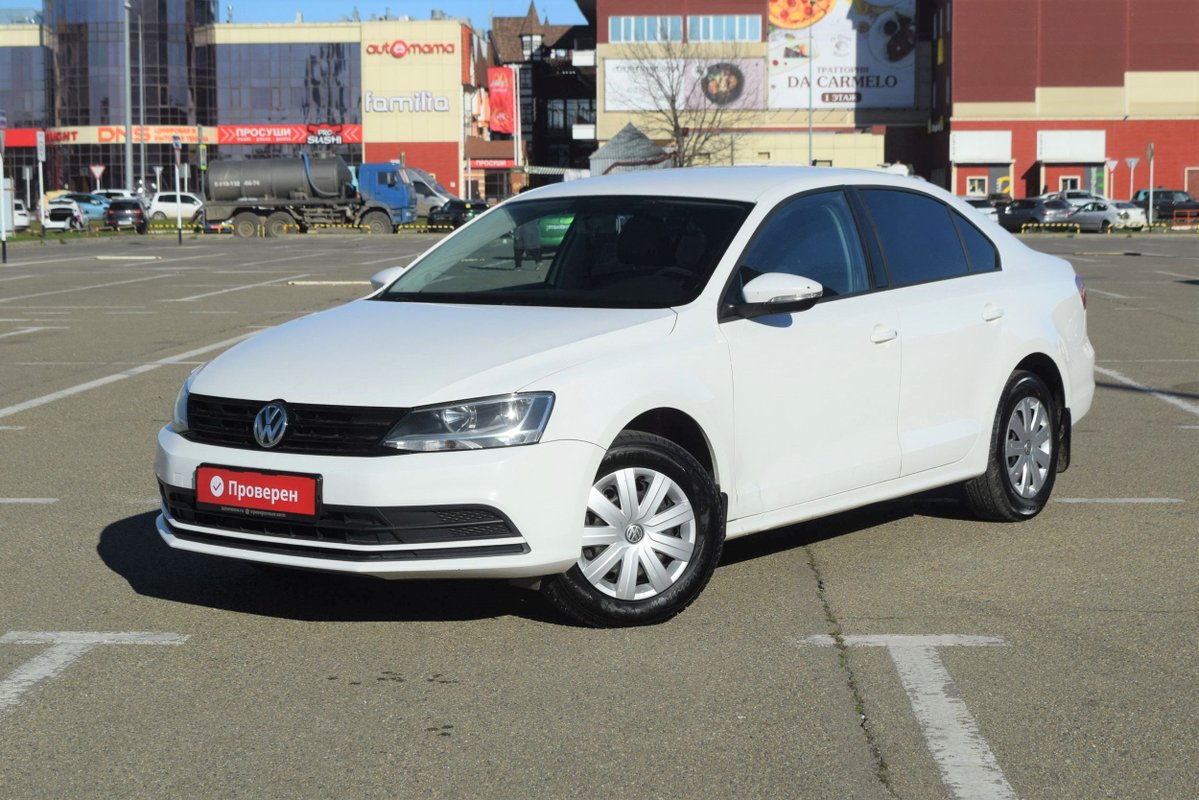 Volkswagen Jetta VI 2015 б у Белый 850000