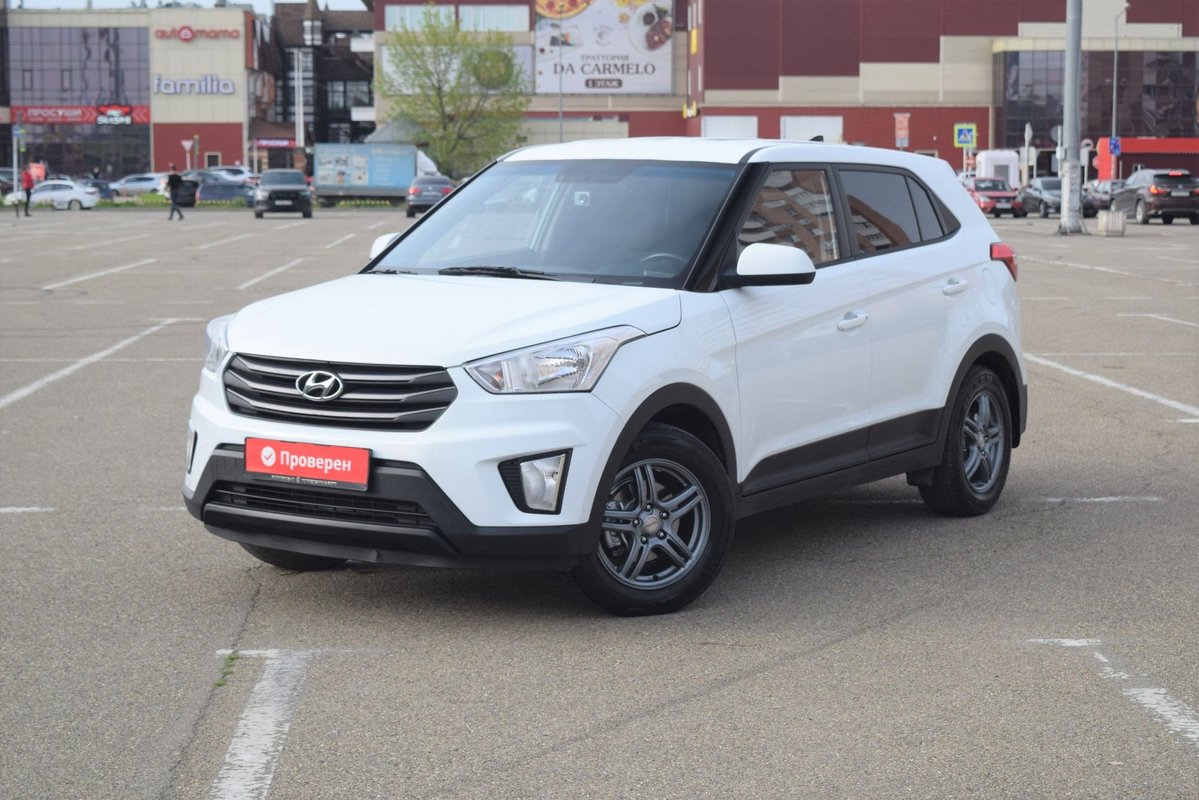 Hyundai Creta I 2017 б у Белый 1370000