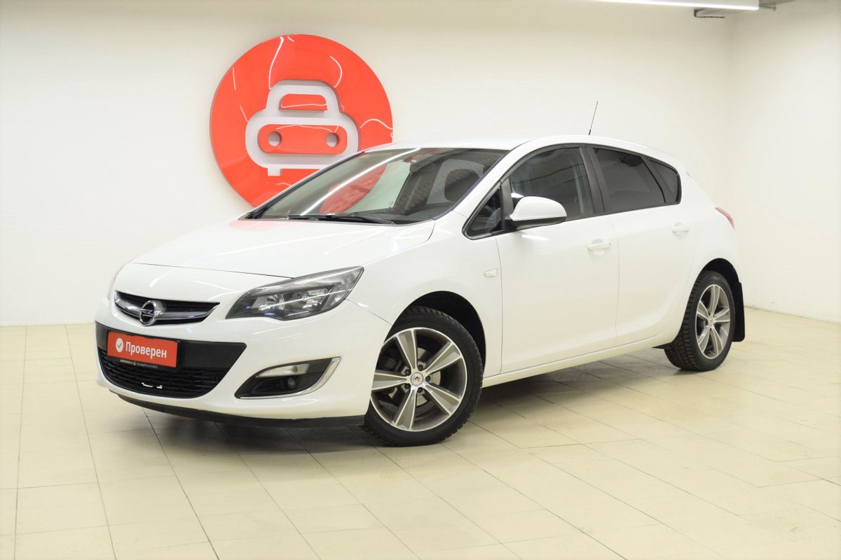 Opel Astra J 2012 б у Белый 575000