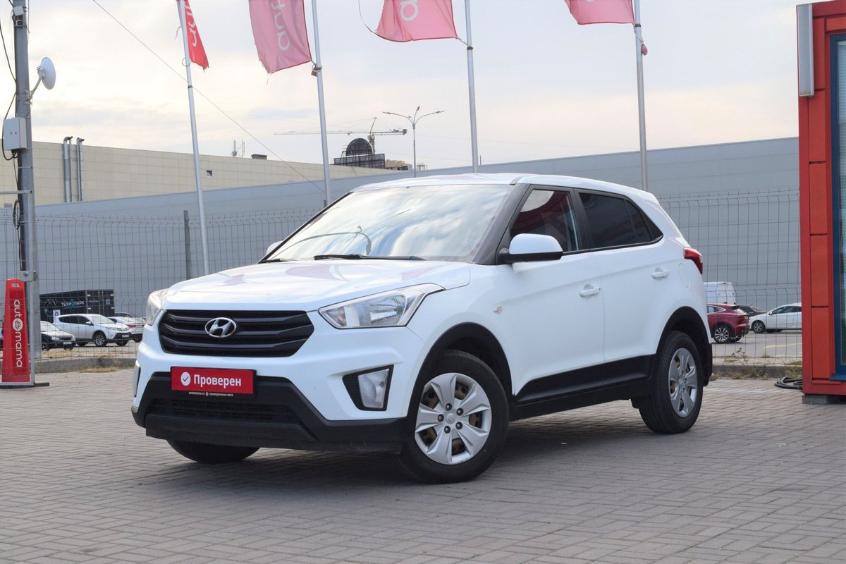 Hyundai Creta I 2016 б у Белый 1200000
