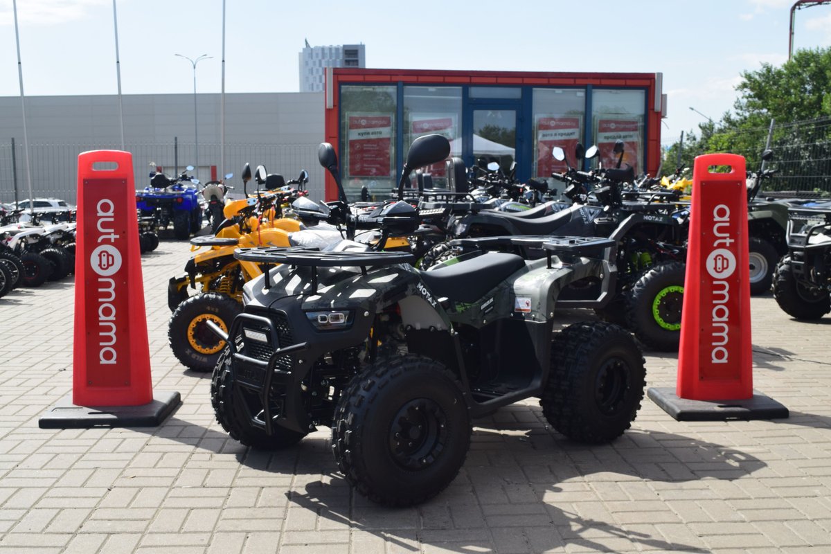 MOTAX ATV Grizlik Premium 125cc I 2024 б у Серый 149000