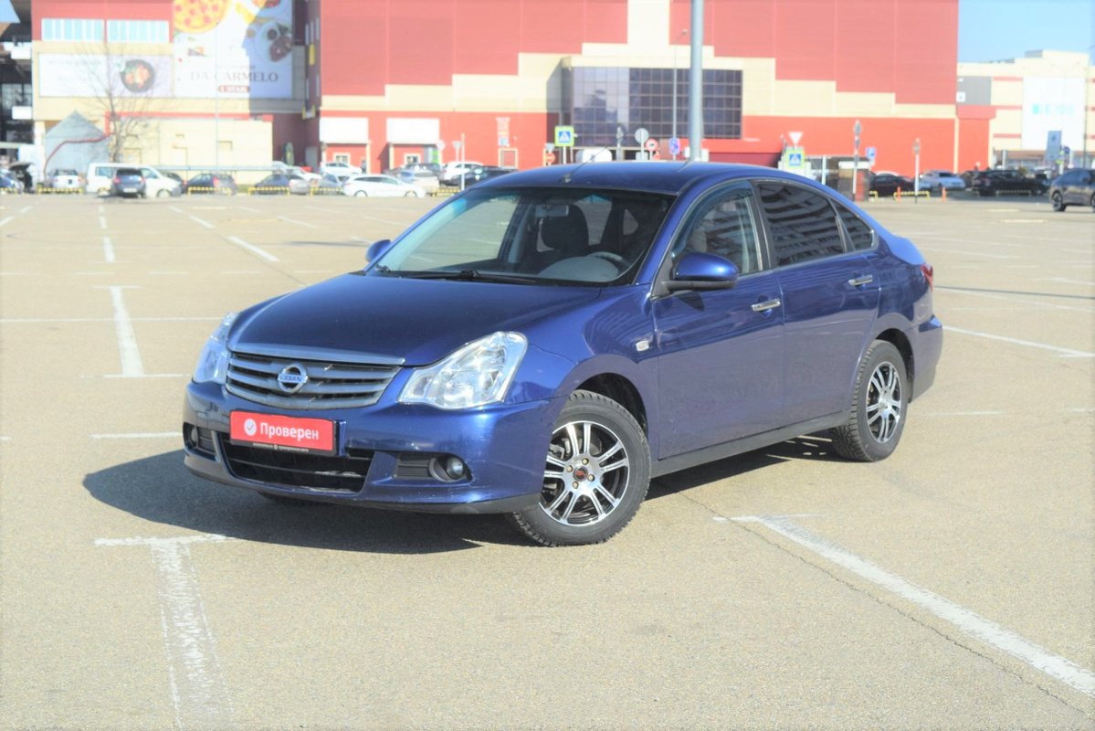 Nissan Almera III (G15) 2015 б у Синий 595000