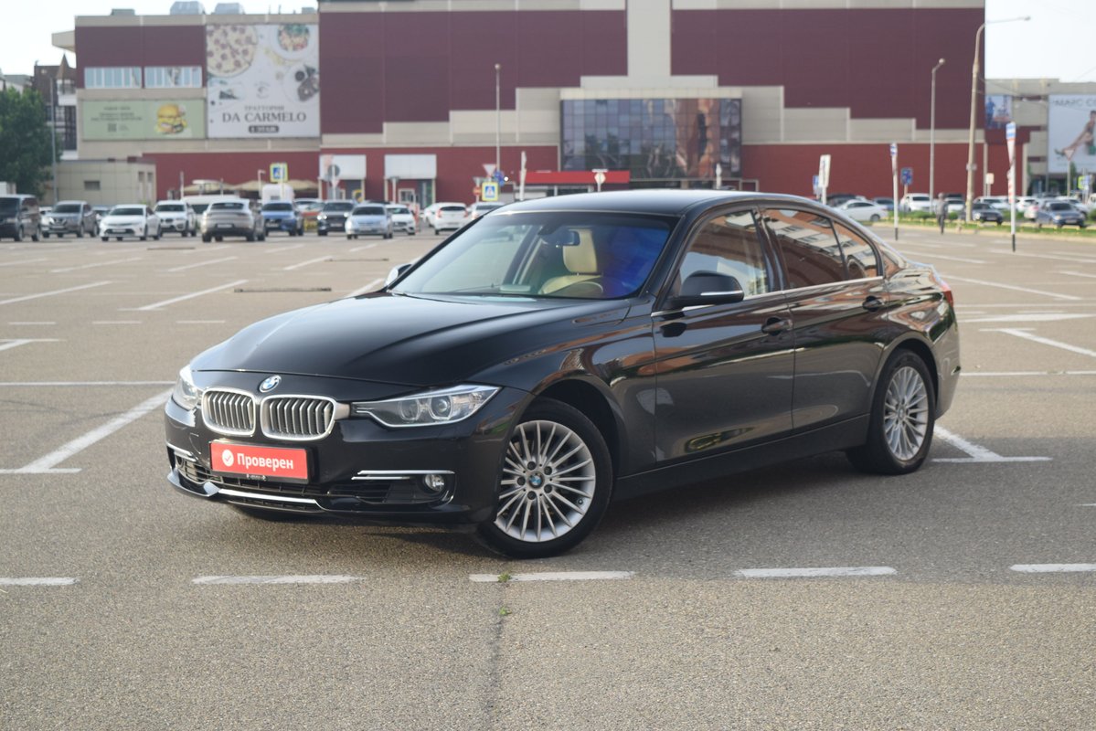 BMW 3er VI (F30/F31/F34) 2012 б у Чёрный 1395000