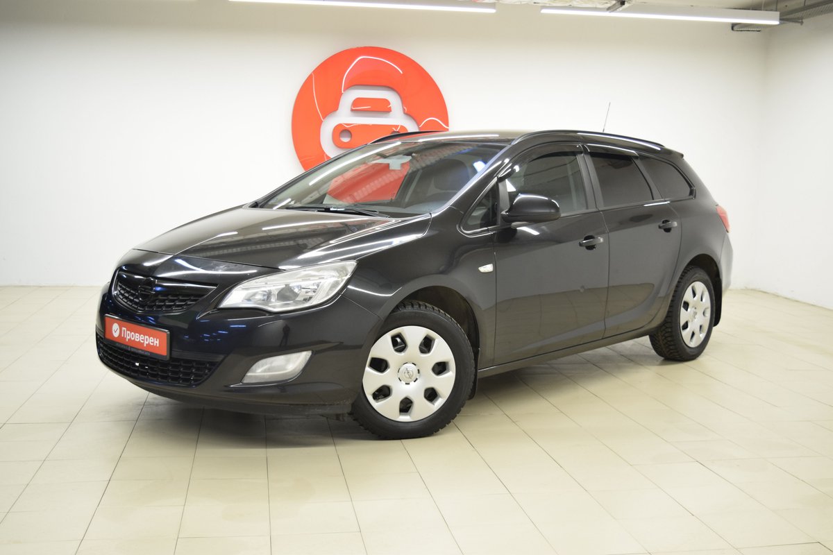 Opel Astra J Рестайлинг 2012 б у Чёрный 550000