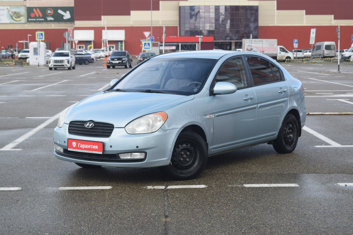 Купить Hyundai Accent с пробегом в Краснодаре | Продажа авто Хёндай Акцент  б/у в кредит