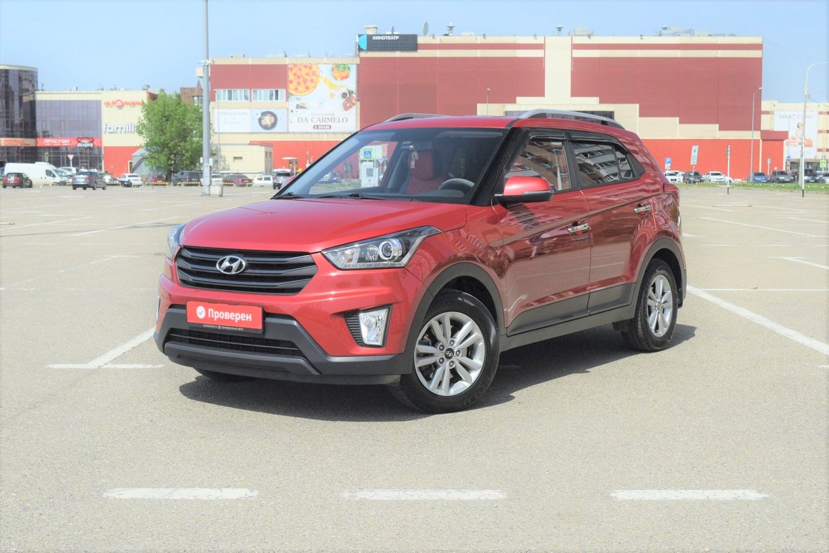 Hyundai Creta I 2020 б у Красный 1800000